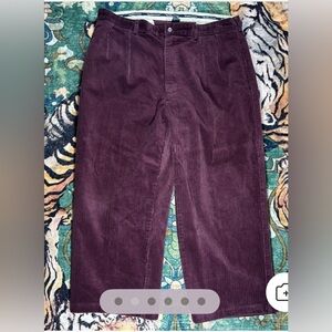 Polo by Ralph Lauren Men’s Corduroy Pants - Deep Burgundy
